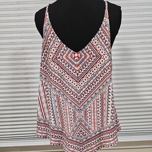 HeartSoul Red and Black Sleeveless Tank Top